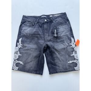 SERENEDE - ''GROWTH'' DENIM SHORTS Size 38